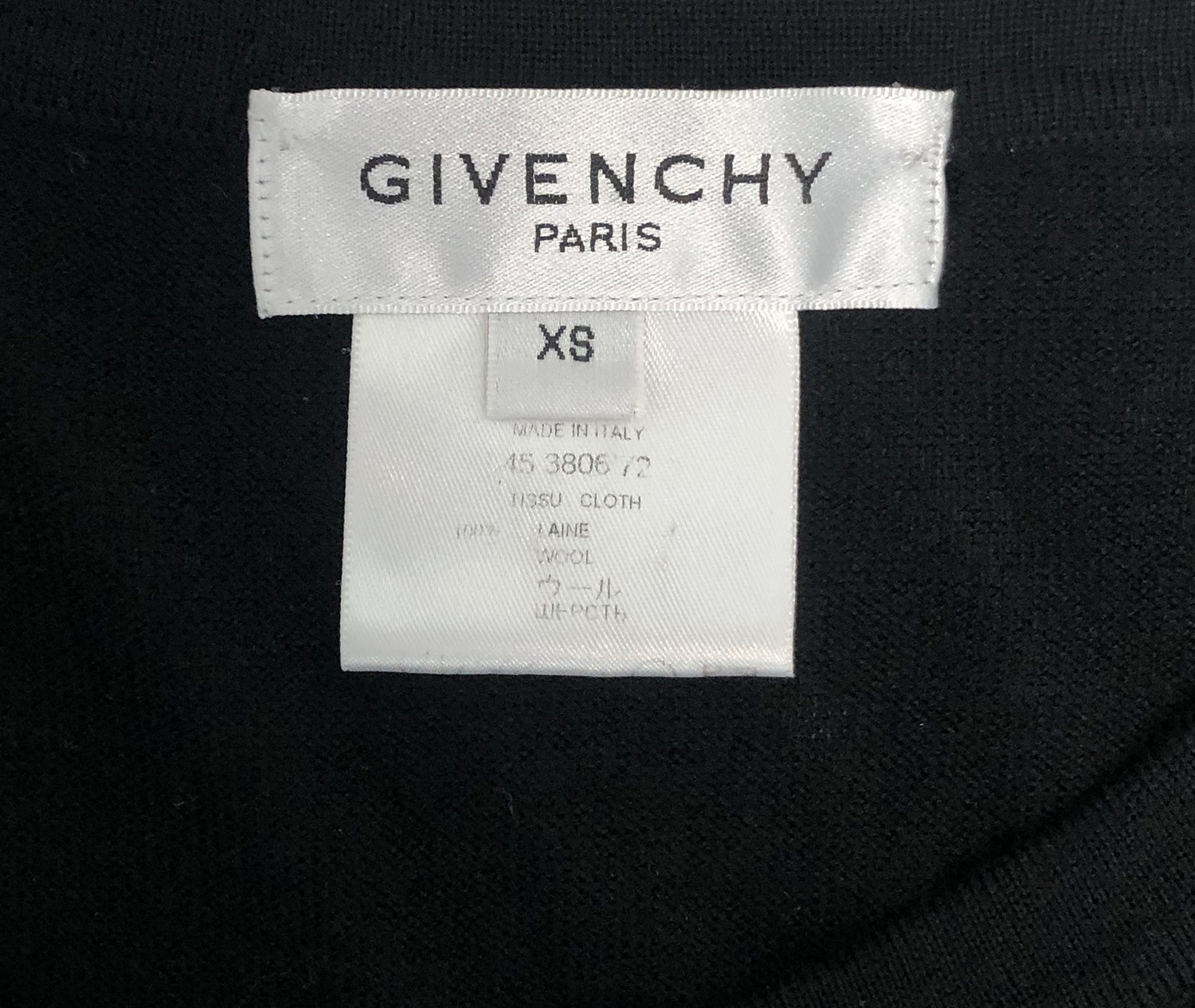 Givenchy Black Cardigan