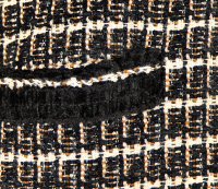 Chanel wool tweed jacket with lion buttons