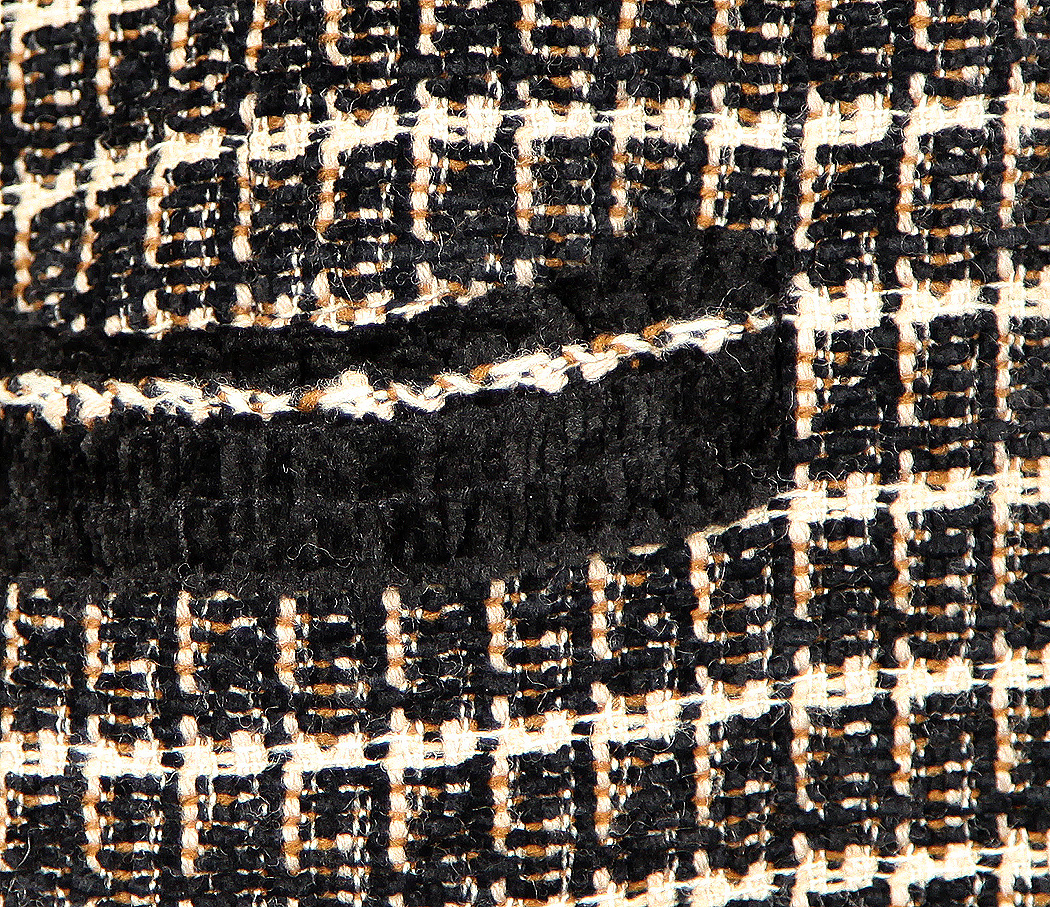 Chanel wool tweed jacket with lion buttons