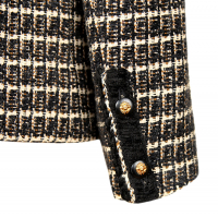 Chanel wool tweed jacket with lion buttons