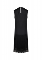 Prada Pleated Suit With Lace