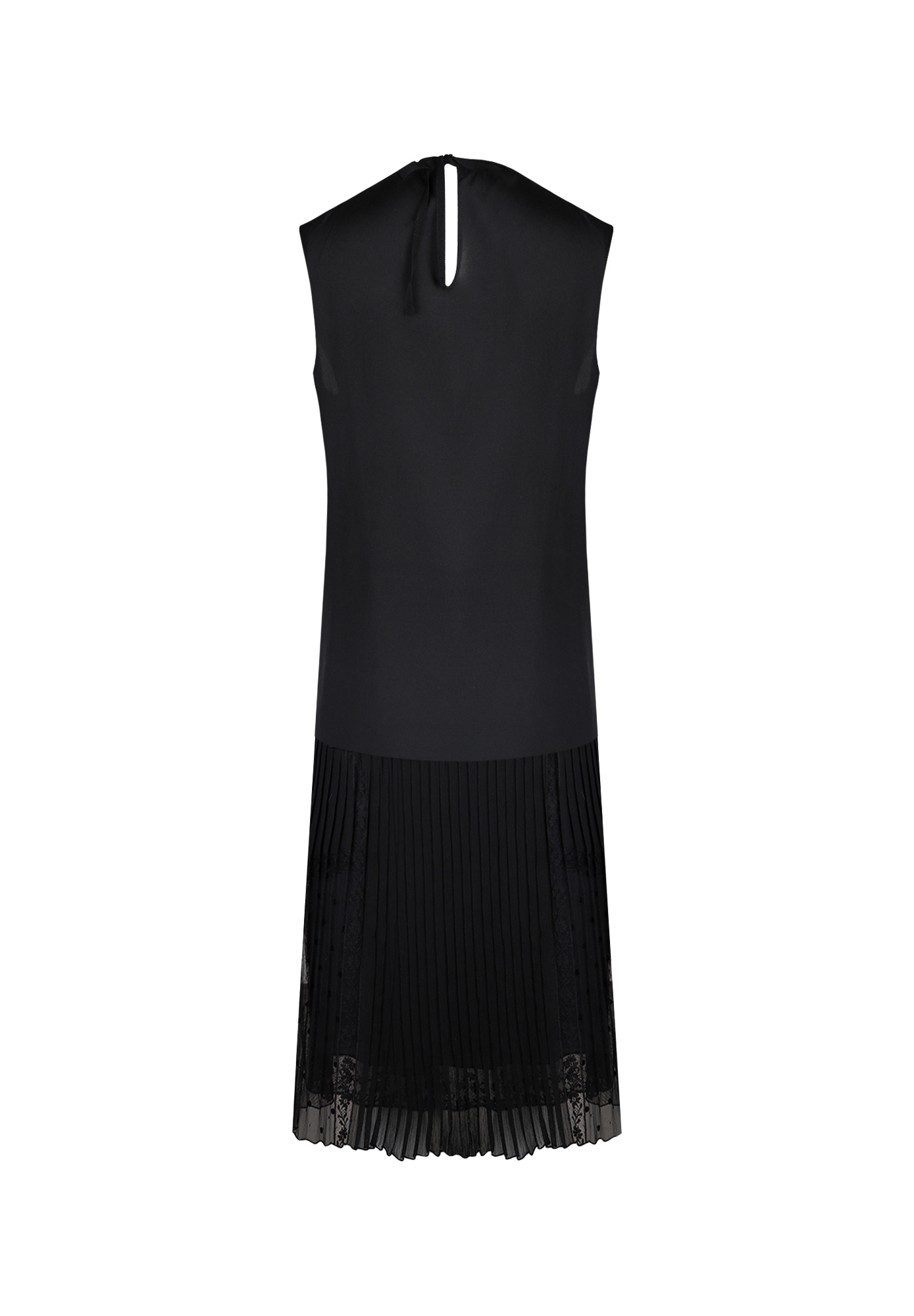 Prada Pleated Suit With Lace