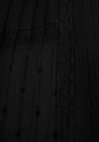 Prada Pleated Suit With Lace