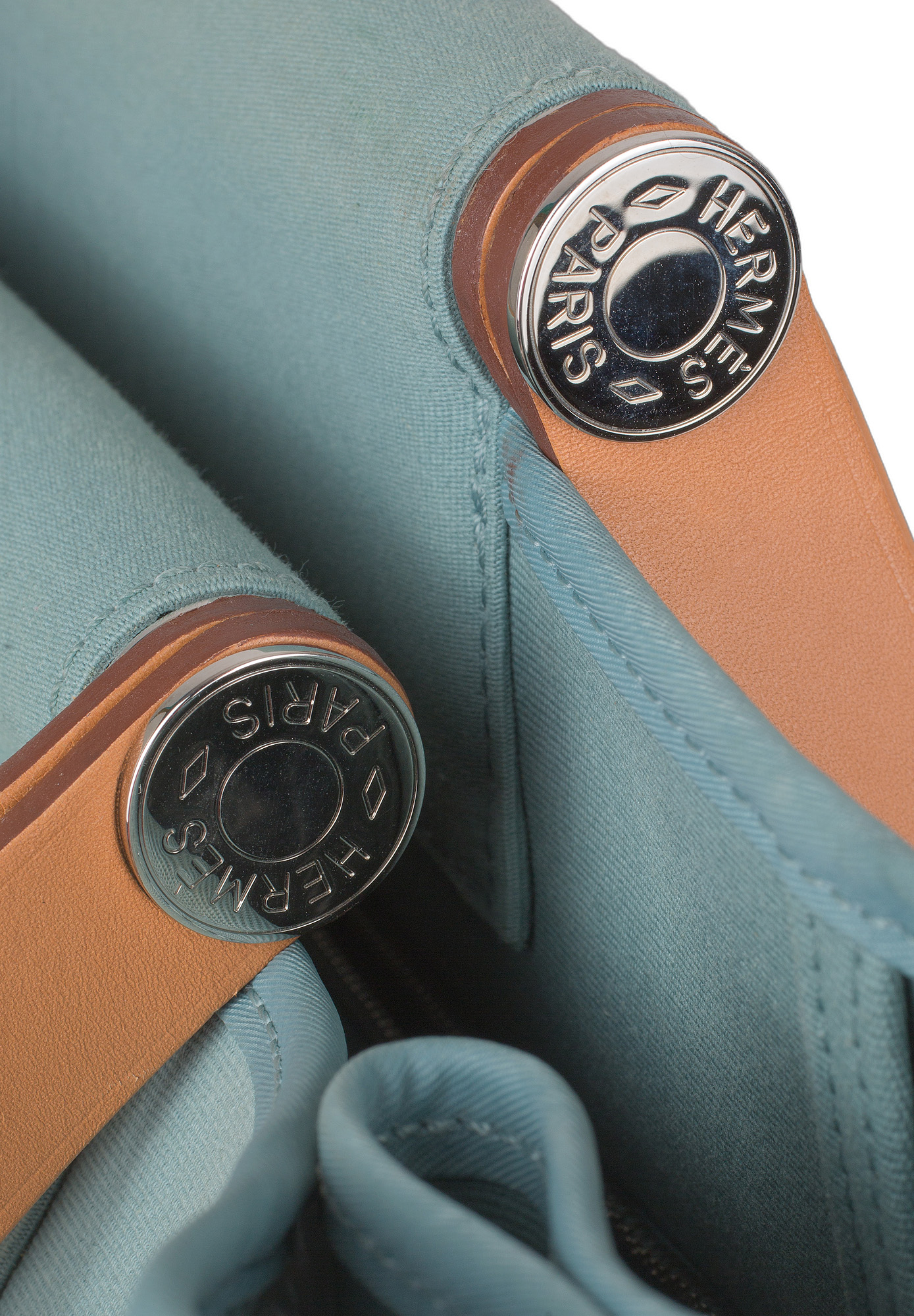 Hermès Cabag Light Blue Bag