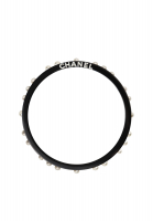 Chanel Black Bracelet With Pearls
