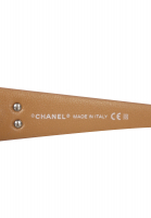 Chanel Sunglasses With Leather Arches