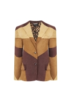 Dolce&Gabbana Suede Jacket With Applique