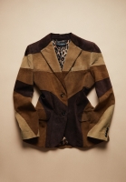 Dolce&Gabbana Suede Jacket With Applique