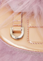 Christian Dior Columbus Fur Wristlet Bag