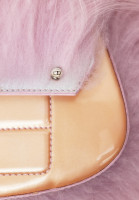 Christian Dior Columbus Fur Wristlet Bag