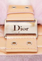 Christian Dior Columbus Fur Wristlet Bag