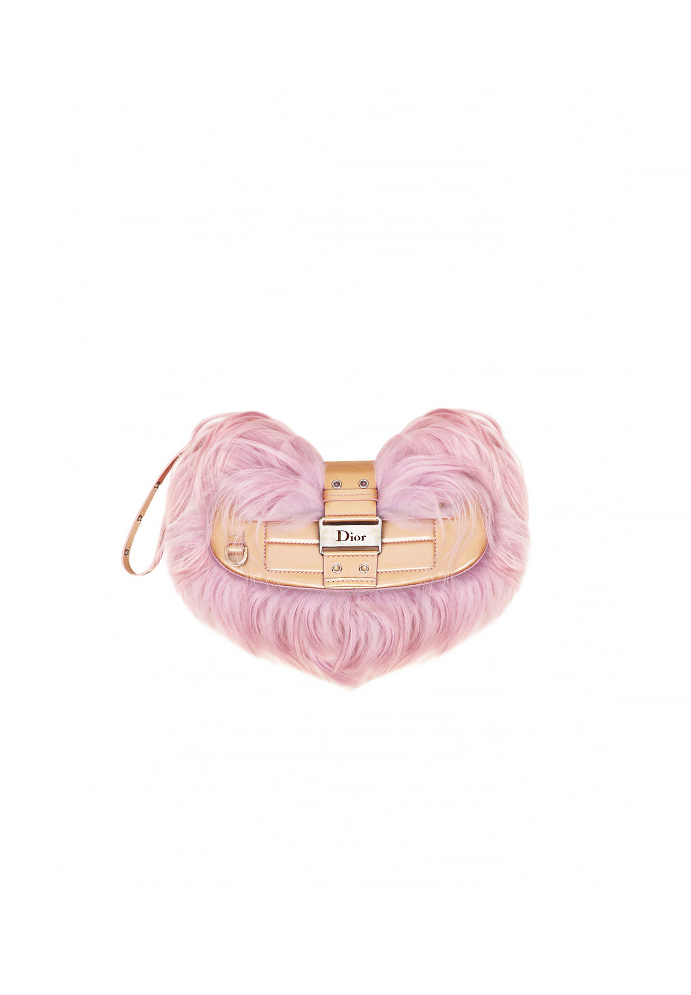 Christian Dior Columbus Fur Wristlet Bag