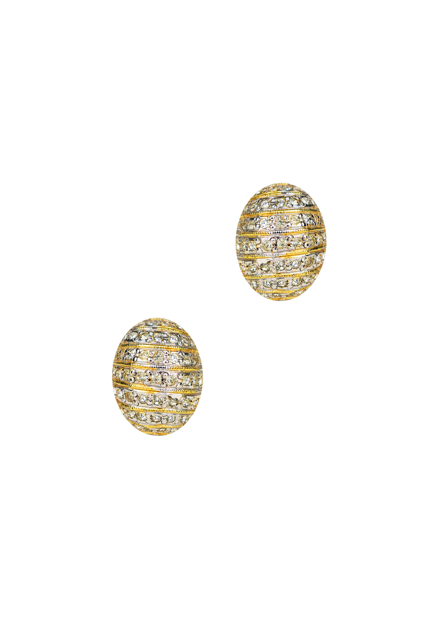 Vogue Bijoux Clips with Crystals
