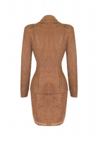 Christian Dior Brown Leather Set