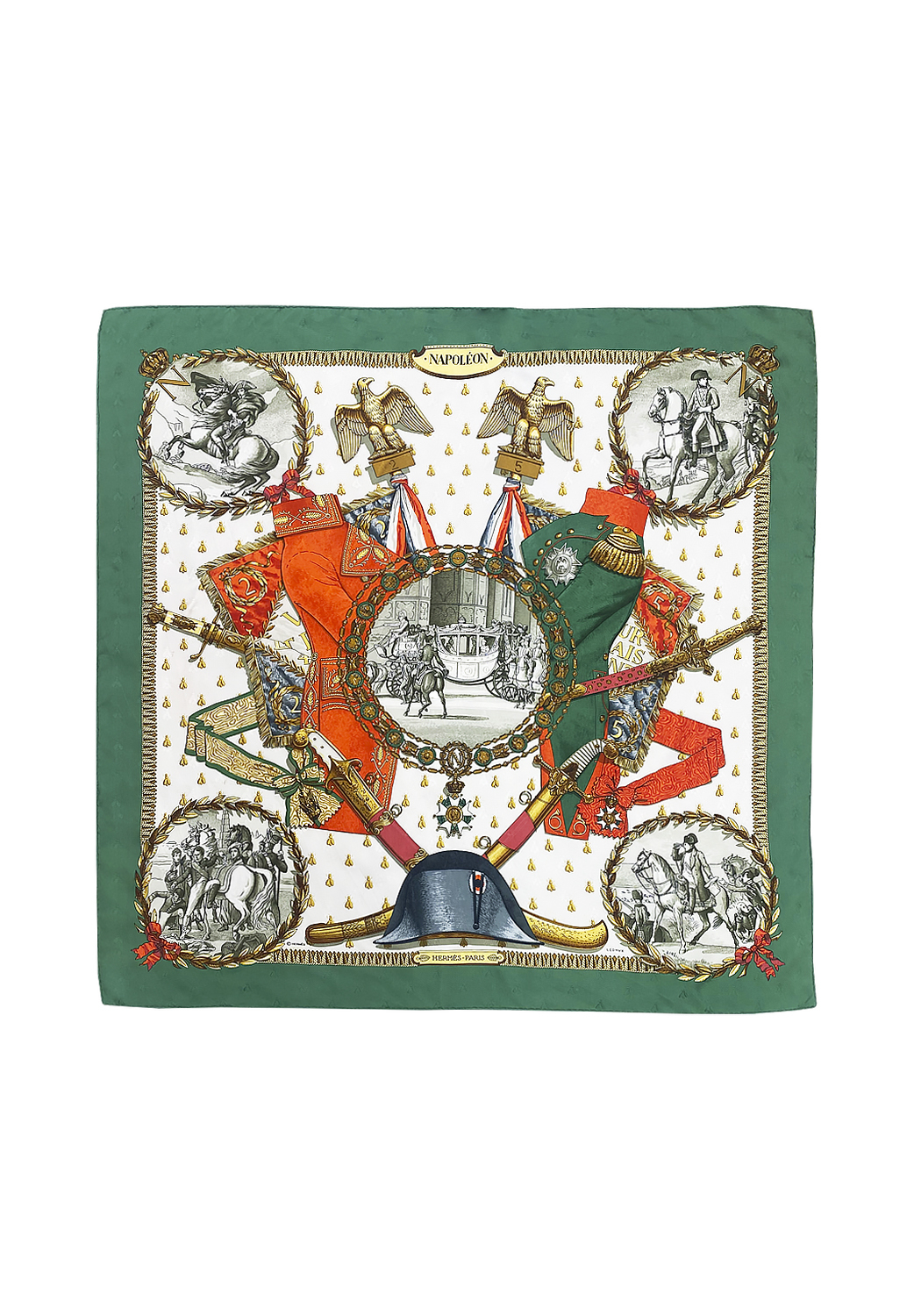 Hermès Napoleon Ledoux Scarf