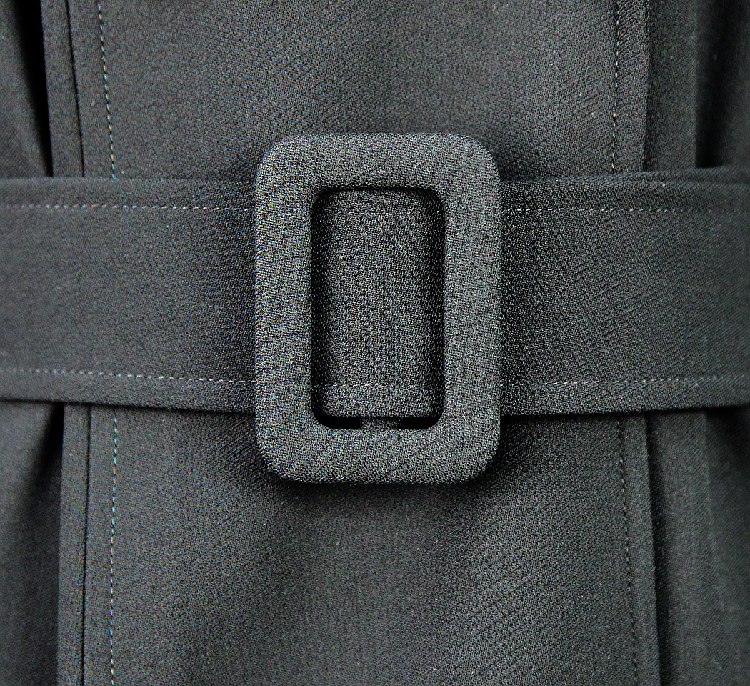 Chanel Black Trench Coat