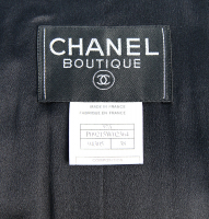 Chanel Black Trench Coat