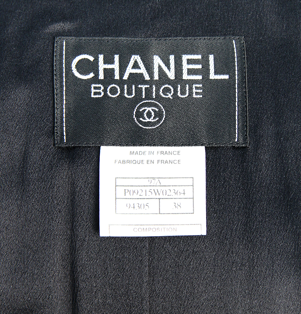 Chanel Black Trench Coat