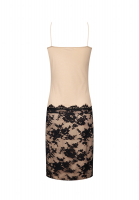 Christian Dior Beige Dress With Lace