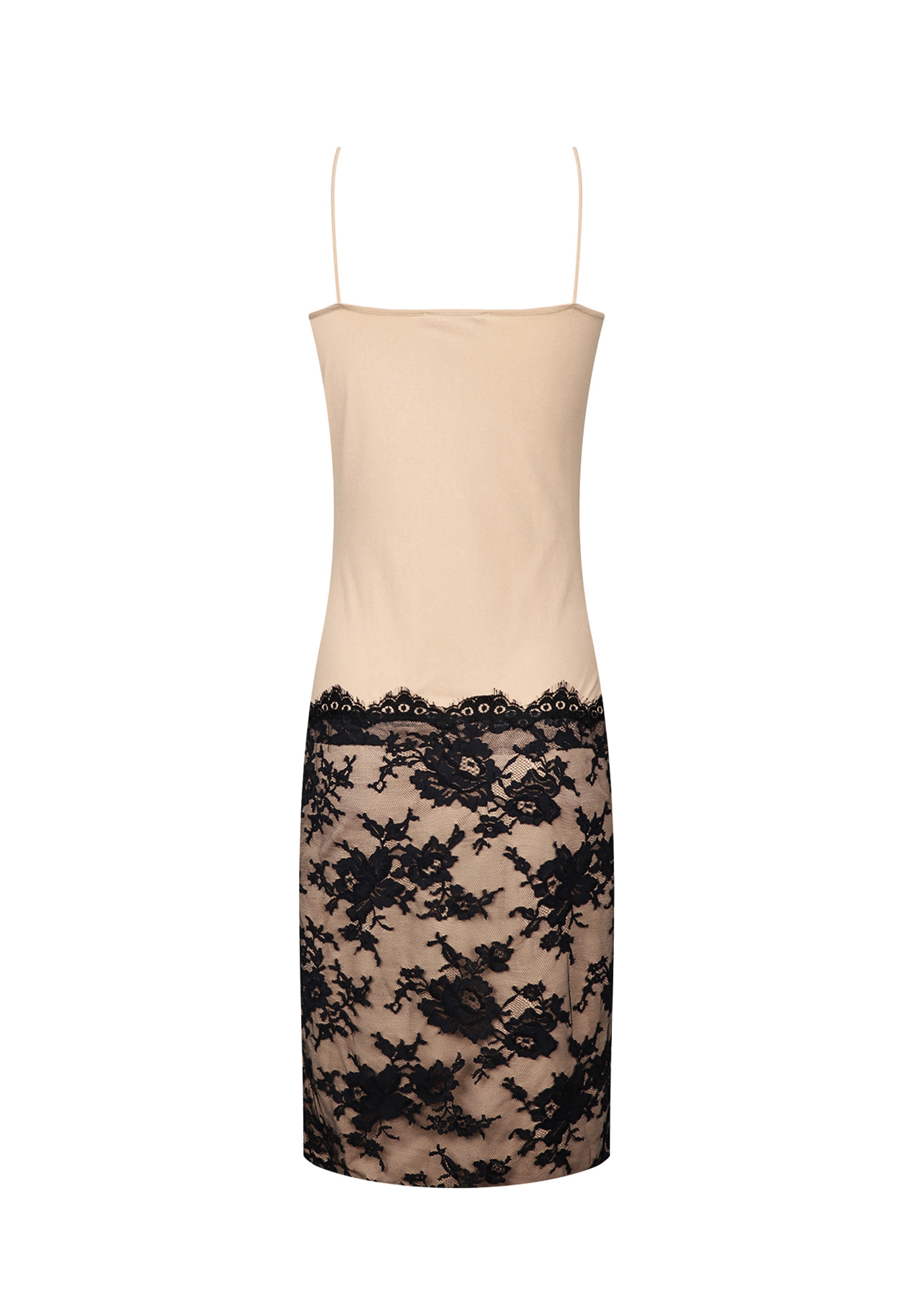 Christian Dior Beige Dress With Lace