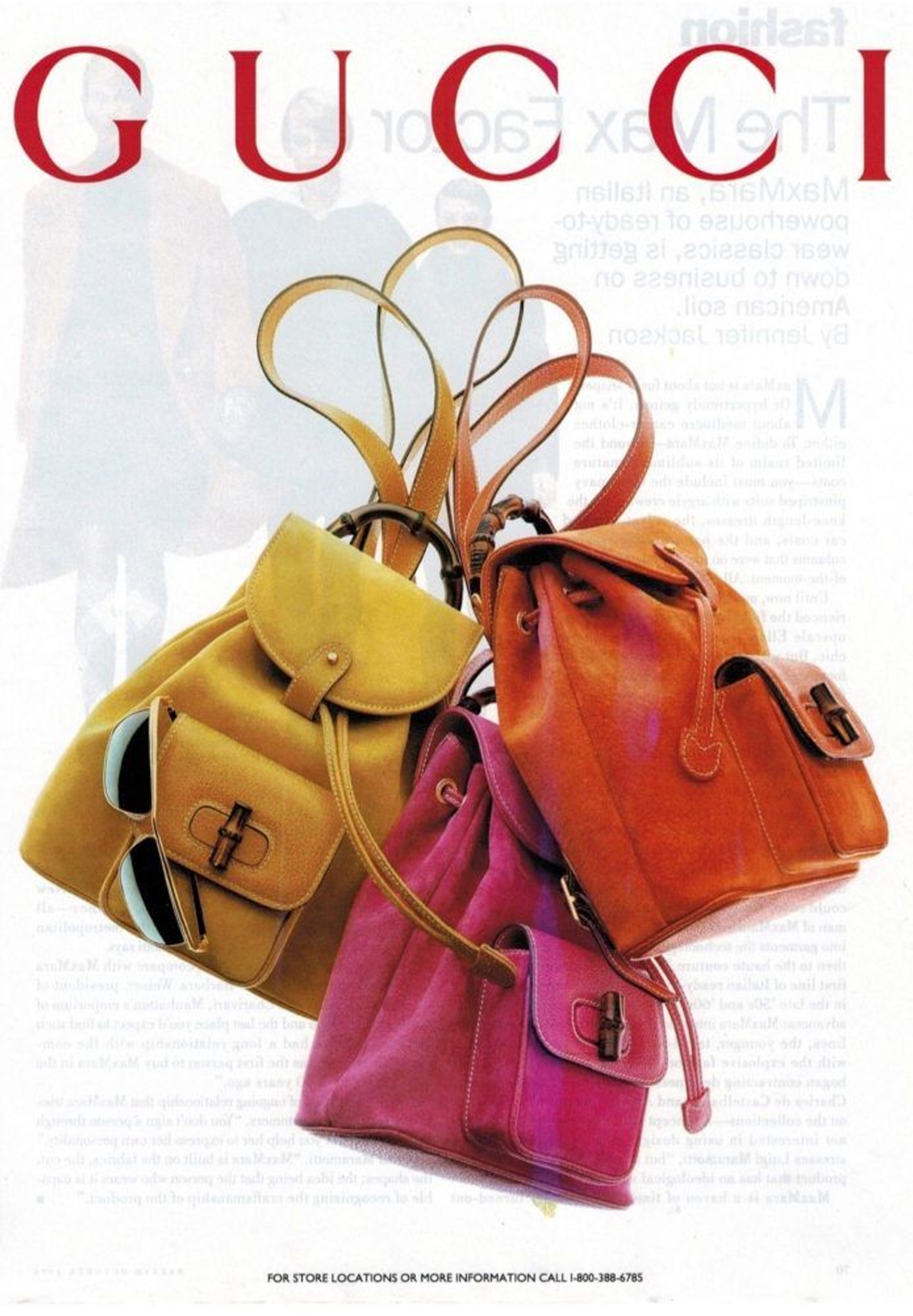 Gucci Bamboo Brown Mini-Backpack