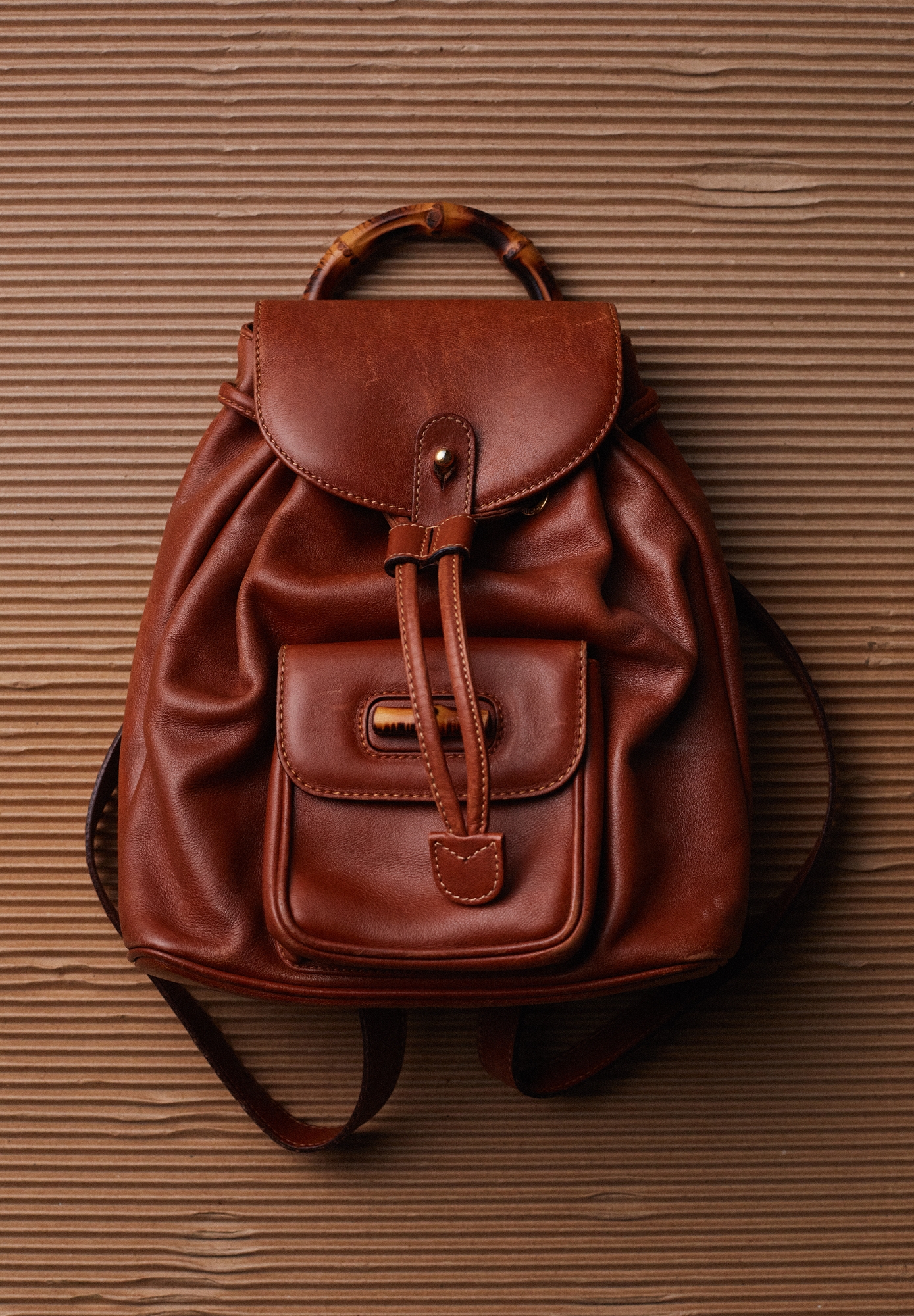 Gucci Bamboo Brown Mini-Backpack