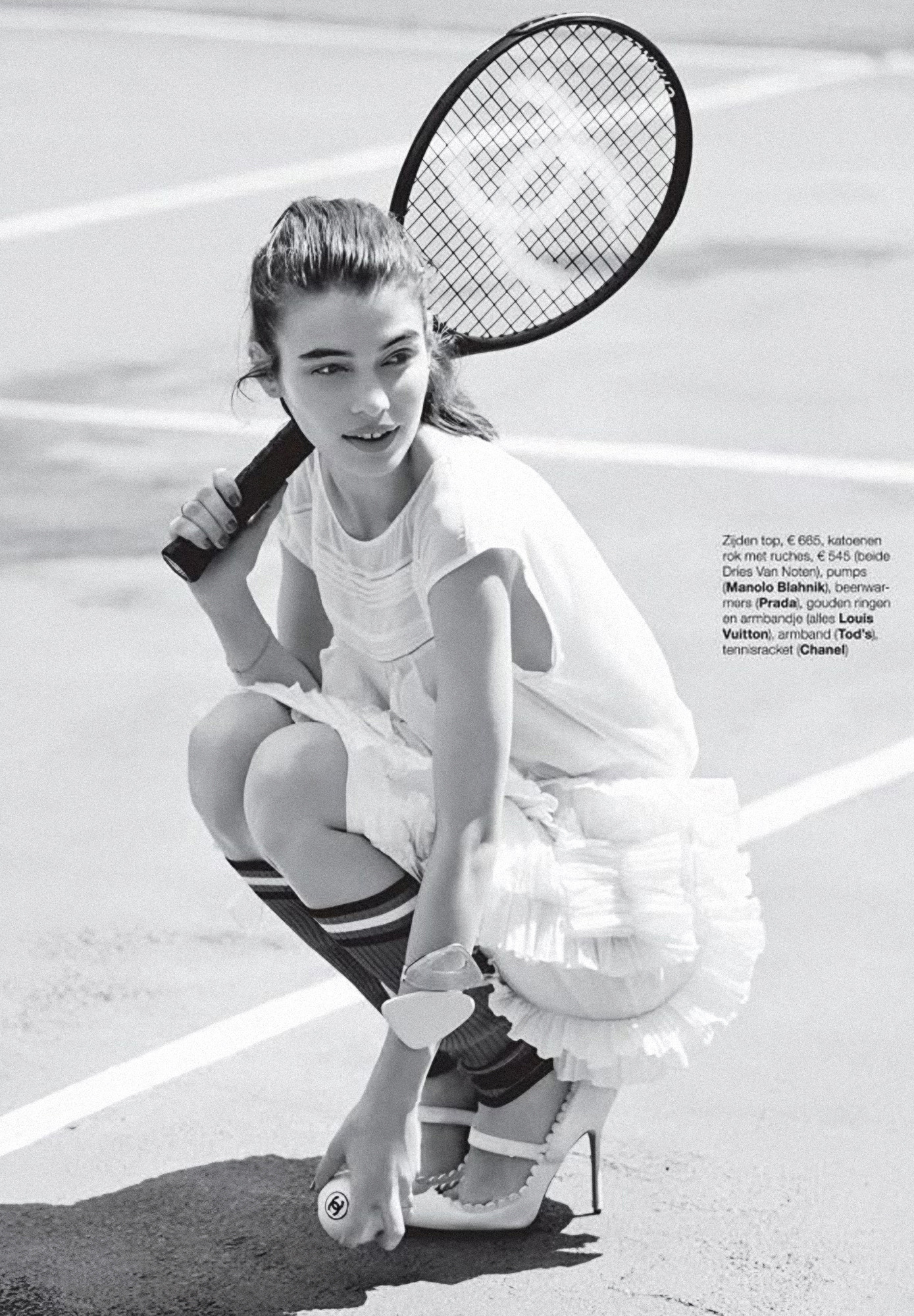 Chanel Sport Line Tennis Racket