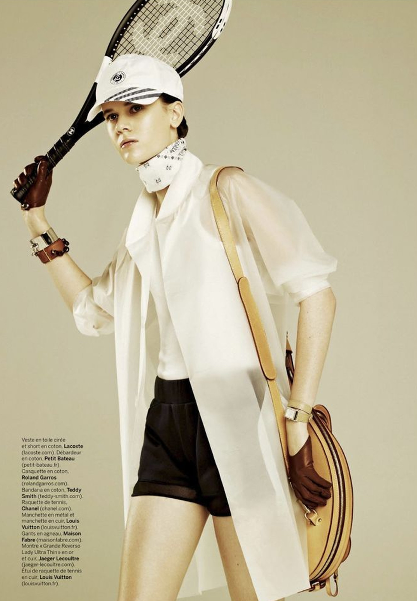 Chanel Sport Line Tennis Racket