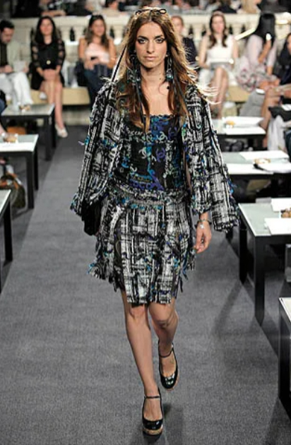 Chanel Graffiti Dress