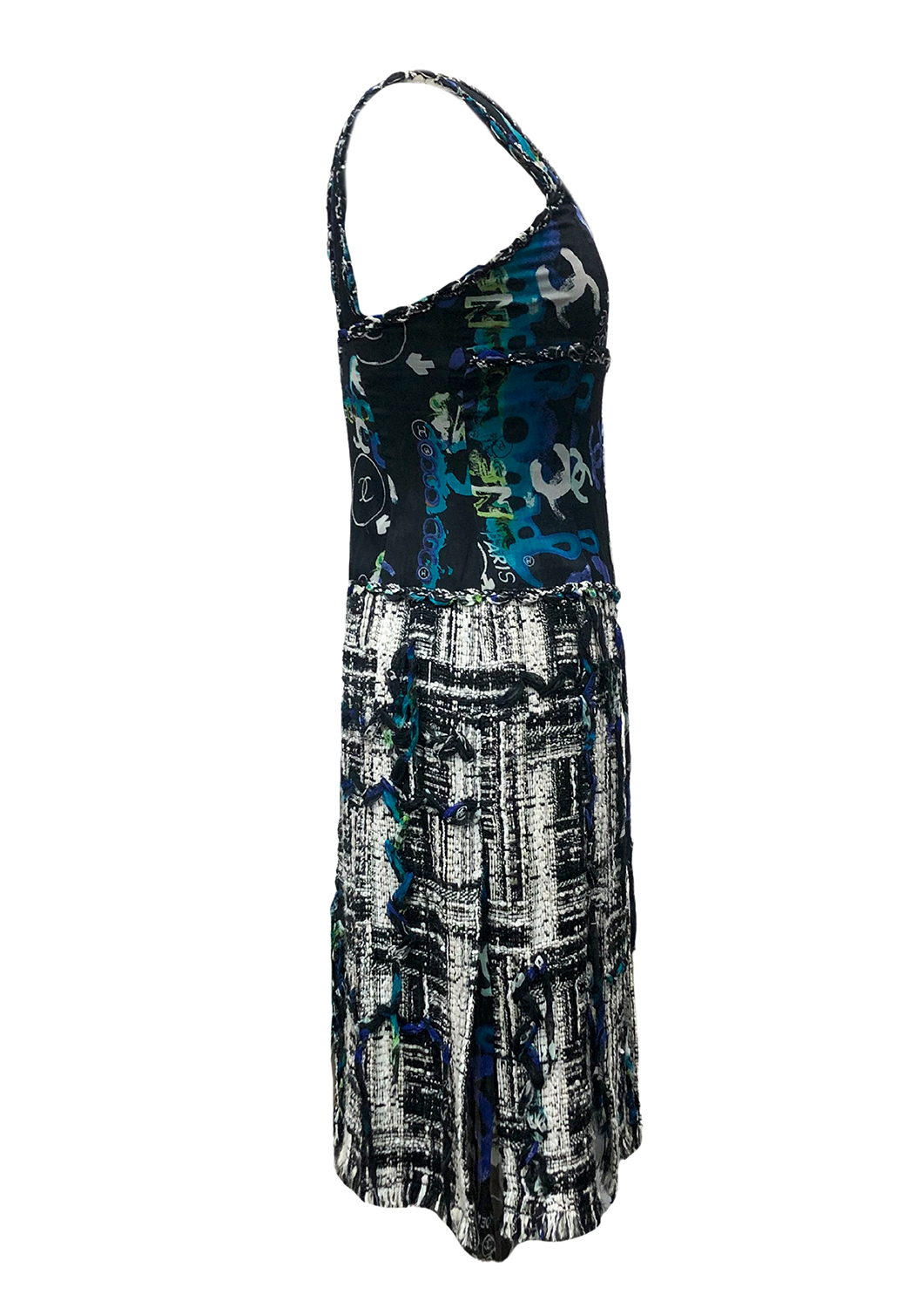 Chanel Graffiti Dress