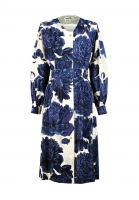 Hermès Blue Peonies Dress