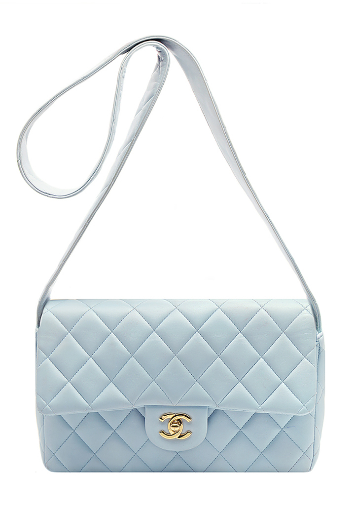 Chanel Baby Blue Flap Bag