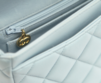 Chanel Baby Blue Flap Bag