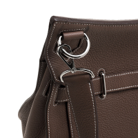 Hermès Jypsiere 37 Ebene Taurillon Clemence Bag